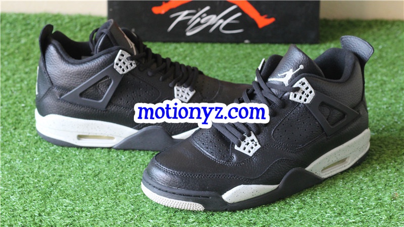 Authentic Air Jordan 4 Retro Fear Oreo